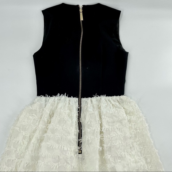 French Connection Summer Sky Fringe Dress New - Picture 16 of 16